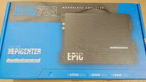 AudioControl EPIC 750  mono subwoofer amplifier — 750 watts RMS x 1 at 1 ohm - Picture 1 of 9