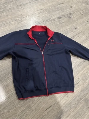 Vintage Fila Full Zip Jacket, Sz XXL, Pockets, Red/Blue - Image 1 of 4