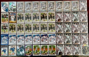 (55) Lote Adrian Morejon 2017 1st Bowman, Topps Rookies, Blue Holo, Purple RC - Imagen 1 de 11