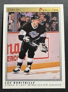 Luc ROBITAILLE - 1991 O-Pee-Chee Premium, Los Angeles Kings - Imagen 1 de 1