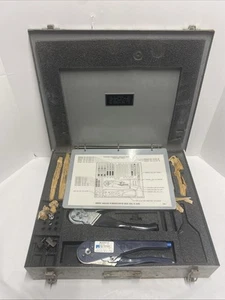 Vtg Buchanan Tool Kit Crimping In Metal Case Jonard Tool Removal Tool In Case - Picture 1 of 19