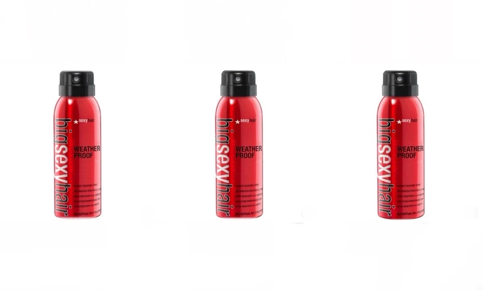 (3 PACK) Big Sexy Hair Weather Proof Humidity Resistant Finishing Spray, 3.4 oz - Image 1 of 1