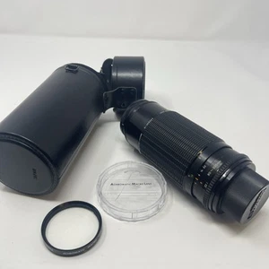Sigma High Speed Zoom 1:3.5 4 F+80 200mm Lens With Case Achromatic Macro Lens - Picture 1 of 16