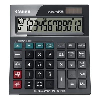 Canon AS-220RTS Calculator - Suitable for home and the office Single - Image 1 of 3