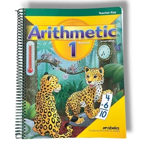 Abeka Arithmetic 1 Work-Text Teacher Key Second Edition - Picture 1 of 9