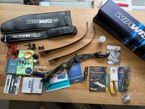 Win & Win Wiawis TFT-G Recurve Riser (25"/RH) + NS-G Graphene Limbs (66”/34#) - Picture 1 of 15