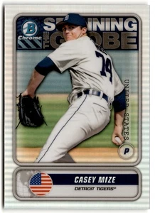 Casey Mize 2020 Bowman Spanning the Globe #STG-CM Detroit Tigers - Foto 1 di 2