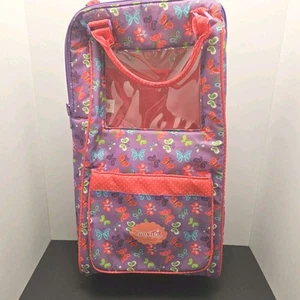 Doll Carrier / Suitcase Fits PLUS BONUS 5 Pieces 18" Doll Clothes - Picture 1 of 12