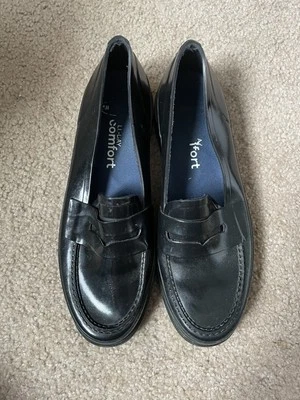 Hunter - Men’s Rubber Penny Loafers 7 Black - Image 1 of 3