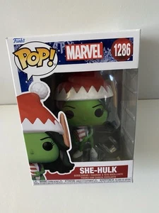 Funko POP! Marvel She-Hulk (Holiday) Christmas #1286 Vinyl Figure New - Picture 1 of 2