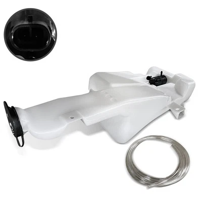 Windshield Washer Reservoir w/Pump & Cap for Chevrolet Silverado 1500 GMC Sierra - Image 1 of 4