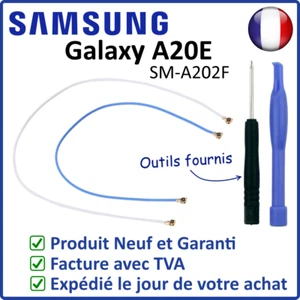SET DES CÂBLES FLEX ANTENNE RÉSEAU WIFI GSM INTERNES DU SAMSUNG GALAXY A20E - Imagen 1 de 5