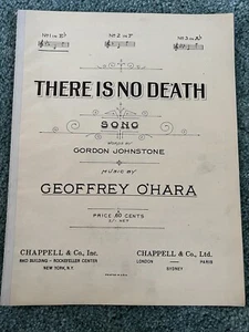 De colección 1919 ¡No hay muerte! Partituras de Geoffrey O’Hara - Imagen 1 de 9
