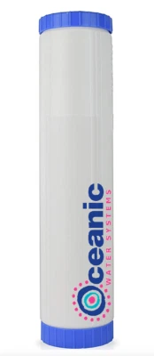 OCEANIC WATER SYSTEMS Empty Refillable Big Blue Filter Cartridge 4.5" x 20" For 20” Filter Housing