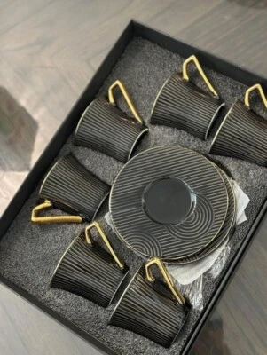 Набор турецких кофейных чашек / кофейных чашек эспрессо - Изображение 1 из 3