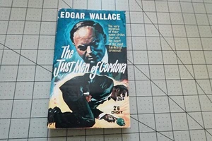 THE JUST MEN OF CORDOVA BY EDGAR WALLACE  VINTAGE DIGIT UK PULP CRIME PB - Picture 1 of 3