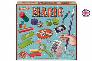 Kinder 45 Magic Illusion Trick Set Super Spaß Sicher Spielzeug Aktivität - Bestes Weihnachtsgeschenk - Bild 1 von 3