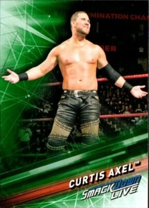 Topps WWE Smackdown Live Insert Green Parallel #19 Curtis Axel 2019 - Imagen 1 de 1