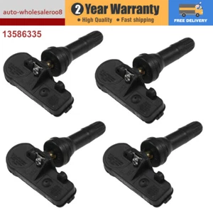 4X Tyre Pressure Sensors TPMS For Chevrolet Silverado GMC Sierra 2007 - 2018 - Picture 1 of 6