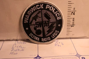 police patch WARWICK POLICE PENNSYLVANIA SWAT SUBDUED - Picture 1 of 1