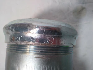 NEW 3" Straight Compression Couplings Raintight EMT Conduit - Picture 1 of 3