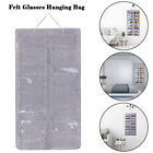Hanging Sunglasses Storage Bag Glasses Display Container Wall-Mounted Pockets