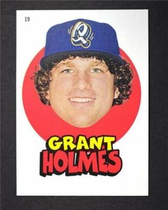 2016 Topps Heritage Minors '67 Topps Stickers #19 Grant Holmes - NM-MT