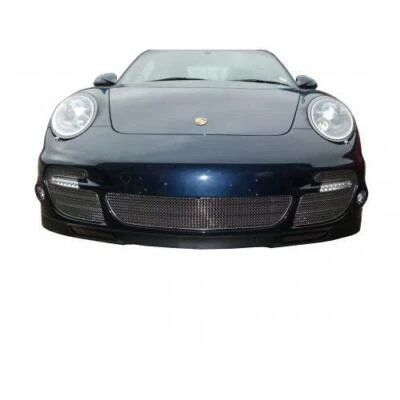 Zunsport Compatible With Porsche Carrera 997 Turbo - Front Grill Set - Silver - Image 1 of 3
