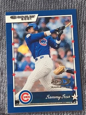 2001 Donruss #23 Sammy Sosa Chicago Cubs - Image 1 of 3