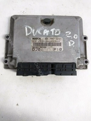 CENTRALINA MOTORE FIAT DUCATO PEUGEOT BOXER CITROEN JUMPER 2.0HDI D20 0281010346 - Immagine 1 di 4