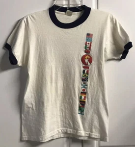 Vintage - 1984 USA Los Angeles 1983 Alain San Giorgio Royal T SHIRT Medium M 38-40 - Bild 1 von 7