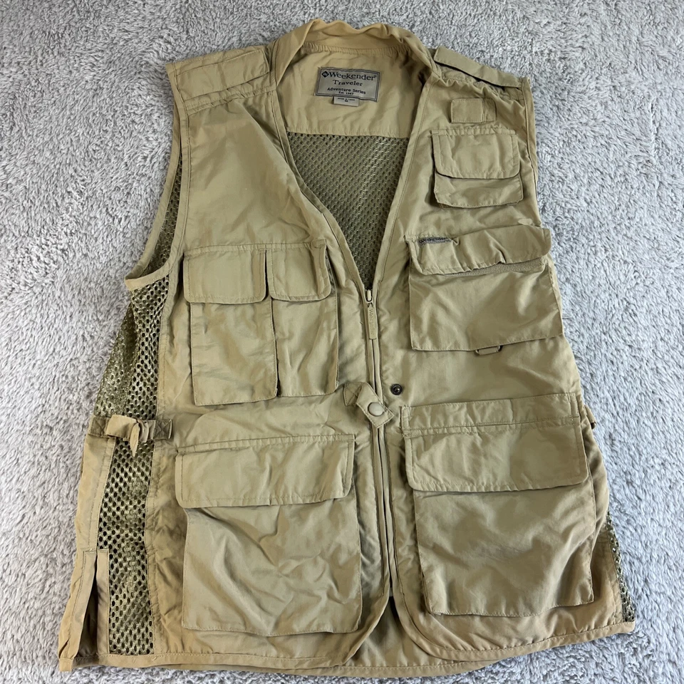 WEEKENDER TRAVELER HUNTING/FISHING VEST SZ M - Image 1 of 4