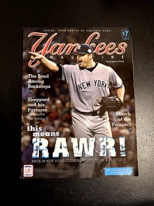 New York Yankees Scorecard Program 28-4 Roger Clemens 2007 - Picture 1 of 1