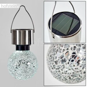 Solar LED Garten Balkon Terrassen Leuchten Deko Lampen Außen Hänge Beleuchtung - Bild 1 von 10