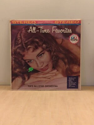 "RED" VINYL LP by TOPS ALL-STAR ORCHESTRA "ALL-TIME FAVORITES" MAYFAIR RECORDS  - Image 1 of 4