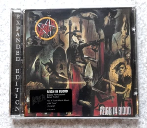 SLAYER - Reign in Blood Expanded Edition CD with Bonus - Sony/Columbia Europe - Imagen 1 de 2