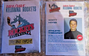 2024-25 KELOWNA ROCKETS WHL FACTORY TEAM SET - Picture 1 of 1