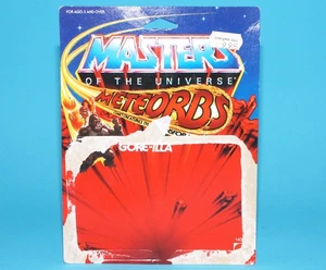 MOTU HE-MAN MASTERS OF THE UNIVERSE METEORBS GORE-ILLA CARDBACK US CARD 1986 ... - Picture 1 of 2