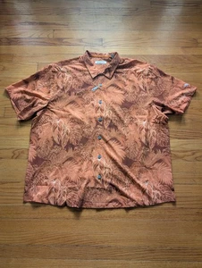 New Tommy Bahama The Bahama Coast Luminescent Floral Shirt Men’s Size 2XLB - Picture 1 of 15