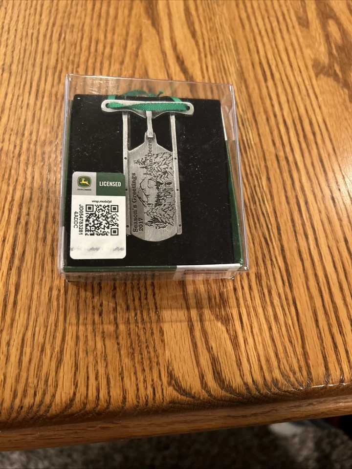 John Deere peltre adorno navidad Foto 1 de 4