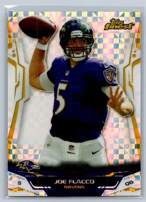 Joe Flacco 2014 Finest #92 Xfractors - Image 1 of 2