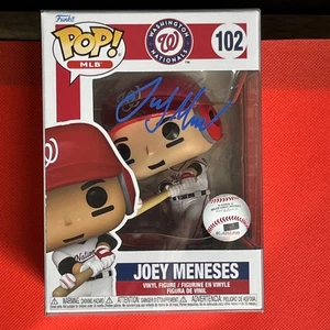 Joey Meneses Autogramm Funko Pop MLB #102 signed COA Hologramm - Bild 1 von 8