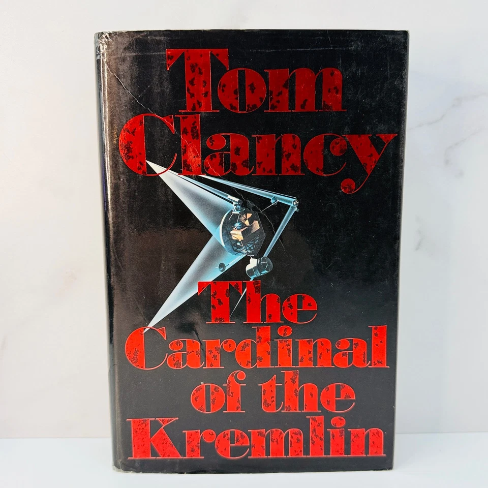 💠 THE CARDINAL OF THE KREMLIN by Tom Clancy – Bookplate Signed 1st/1st HC DJ Foto 1 de 4