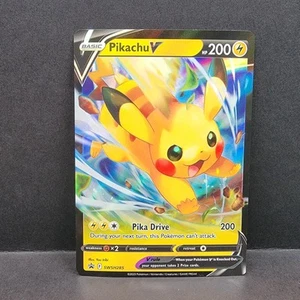 Pikachu V SWSH285 Black Star Promo Full Art Pokemon Sword & Shield - Picture 1 of 2