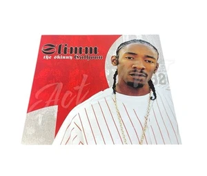 Poster promozionale vintage SLIMM CALHOUN The Skinny 2000 piatto double face 12”x12” rap - Foto 1 di 6