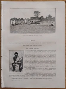 L'OMO Entdeckungsreise Land der Somalier Äthiopien Weltreise 1900 Afrika - Bild 1 von 13