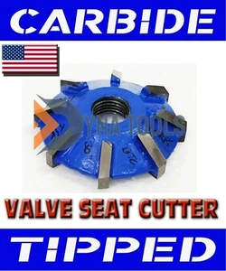 CORTADOR DE ASIENTO DE VÁLVULA CON PUNTA DE CARBURO TODOS LOS TAMAÑOS Y ÁNGELES ELIGE EL TUYO - Imagen 1 de 19