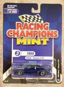 Racing Champions Mint 1969 Chevy Camaro Z/28 Diecast 1:64 Car Release 1 #3 - Bild 1 von 5