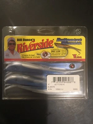 Riverside Bill Dance’s Discontinued Buttoneye Minnow  6” 1/4 Oz Alweife - Image 1 of 2