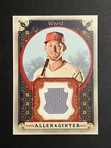 2023 Topps Allen & Ginter reliquia en gu Taylor Ward Los Angeles Angels - Imagen 1 de 1